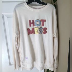 Simply southern crew neck sweatshirt Hot Mess